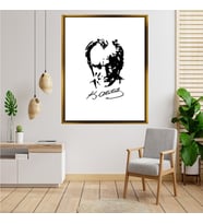 ÇERÇEVELİ ATATÜRK TABLO S342