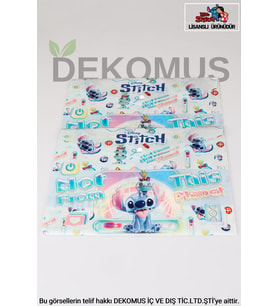 DEKOMUS İLE YENİ SEZON LİSANSLI STITCH 2'Lİ ÇITÇITLI DOSYA