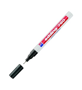Edding 780 Tam Örtücü Siyah Boya Kalemi (Paint Marker)