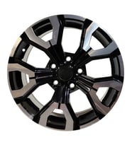 4 Adet SONIC 1099 6.5*16 5*114.3 ET35 66.1 BLACK MACK JANT (Takım)