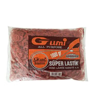 GUMİ LASTİK İTHAL SÜPER MAYDANOZ, ISPANAK, PIRASA, AMBALAJ, PARA LASTİĞİ 4 NO KIRMIZI 1KG