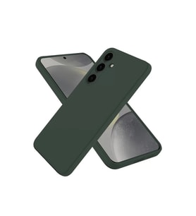 Samsung Galaxy A56 Kılıf Nano İçi Kadife Silikon - Koyu Yeşil