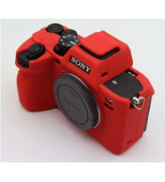Mettzchrom Sony A7M4 a74 A7M5 Mark V A7 Mark 4 Uyumlu Silikon Koruyucu Kılıf