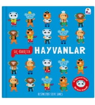 Seç – Karıştır : Hayvanlar (15 Eğlenceli Parça, 120 Farklı Seçenek) (Ciltli)