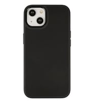 Newface Apple iPhone 14 Plus Kılıf Asya Deri Silikon - Siyah