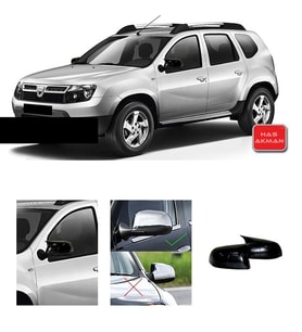 Dacia Duster 1 Batman Yarasa Ayna Kapağı Piano Black 2010 2011 2012 2013 2014 2015 2016 2017