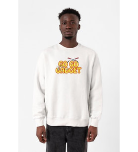 Inspector Gadget Go Go Gadget Beyaz Erkek 2ip Sweatshirt