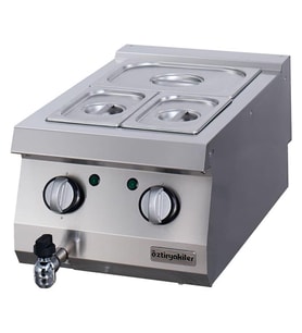 Öztiryakiler Yeni 700 Serisi, Set Üstü Elektrikli Bain Marie, 40x70x30, Gn Kaplar Hariç, Obe 4070