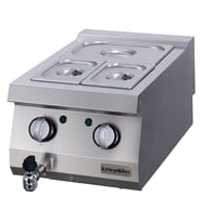 Öztiryakiler Yeni 700 Serisi, Set Üstü Elektrikli Bain Marie, 40x70x30, Gn Kaplar Hariç, Obe 4070