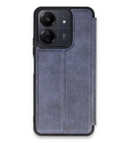 Newface Xiaomi Redmi 13C Kılıf Flip Cover - Lacivert