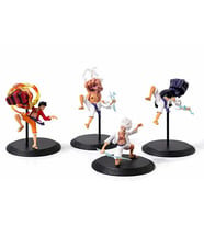 Anime One Piece 4 Lü Mini Figür Seti