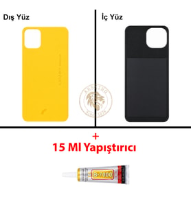 Reeder Yapıştırıcı S23 Max Pro Sarı Yapıştırıcı B-7000 Yapıştırıcı Arka Kapak Arka Cam Batarya Kapağı Lazer Kesim Kapak Pil Kapağı Back Cover