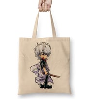 Gintama Gintoki Bez Çanta Uzun Saplı