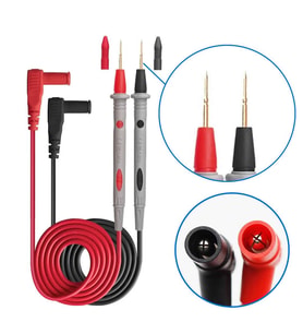 Powermaster Ölçü Aleti Probu Multimetre Ölçüm Cihazı Kablosu İğneli Uçlu