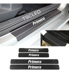Primera Karbon Kapı Eşiği Kaplama Sticker (4 Adet) zz140