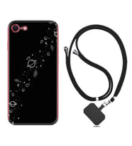Apple iPhone 5 6 7 8 Plus Se XR Kılıf Boyun Askılı Silikon Planet 1620