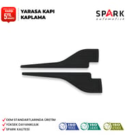 Dacia Duster 2010-2017 Yıl Aralığı Uyumlu Yarasa Kapı Kaplama 2 Parça