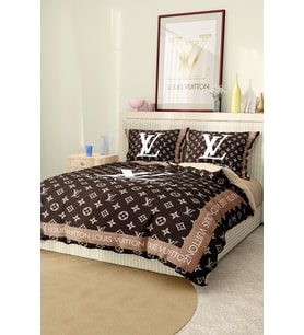 Marcalanya Çift Kişilik Nevresim Takımı Pamuklu Saten Kumaş 6 Parça 3D Dijital Baskı Duvet Cover Set Model.