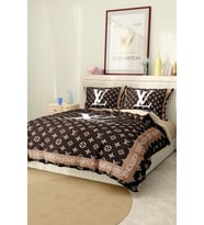 Marcalanya Çift Kişilik Nevresim Takımı Pamuklu Saten Kumaş 6 Parça 3D Dijital Baskı Duvet Cover Set Model.