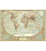 Anatolian 2000 Parça Dünya Haritası Puzzle