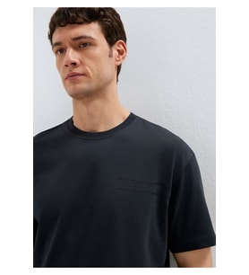 Mavi M0613589-71379 Mavi Black Logo Baskılı Tişört Erkek T-Shirt