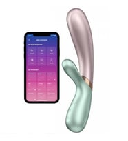 Astarte Satisfyer Hot Lover Usb Şarjlı Telefondan Kumandalı Isıtmalı Klitoris Uyarıcılı Teknolojik Vibratör