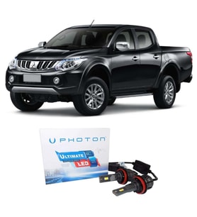 Mitsubishi L200 Led Xenon Uzun + Kısa Far Ampulü H4 Ultimate Yeni Seri Beyaz 2005-2017