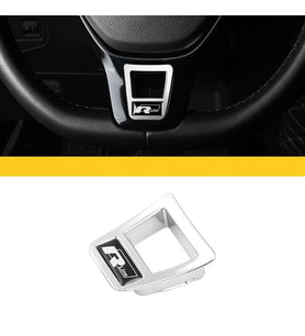 Drs Tuning R-Line Direksiyon Logosu Siyah Dıka06