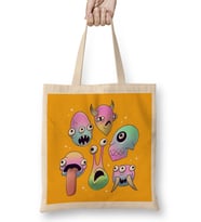 Cosmic Monsters Bez Çanta Uzun Saplı