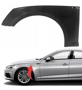 Audi A5 Sol Ön Çamurluk Aluminyum 2017-2023 8W6821105B