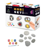 HOBİ SETİ Taş Boyama 3+ Yaş 1+ Oyuncu (Karışık)