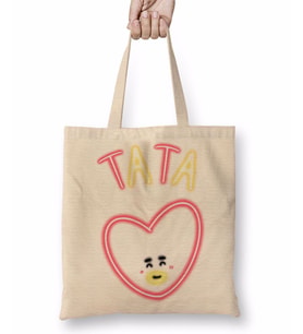 Bt21 Glowing Tata Bez Çanta Uzun Saplı