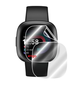 Fitbit Versa 4 Ekran Koruyucu TPU Film Şeffaf 2 Adet