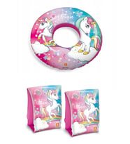 Unicorn Şişme Kolluk + Unicorn Can Simidi 50 cm
