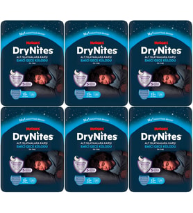 Drynites Emici Gece Külodu/Külot Bez Erkek 13+ Yaş (48-60KG) X Large 120 Adet Mega Pk (6PK*20)