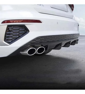 Drs Tuning Audi A3 Uyumlu Hatchback 2021 Çift Egzozlu Difüzör Parça