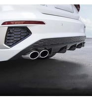 Drs Tuning Audi A3 Uyumlu Hatchback 2021 Çift Egzozlu Difüzör Parça