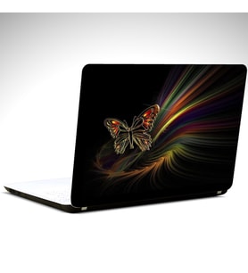 Kelebek Laptop Sticker 10 İnch (25X19CM)
