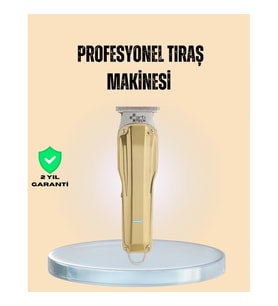 Mey İthalat® Profesyonel Erkek Tıraş Makinesi Güçlü Kesim ve Uzun Şarj Süreli