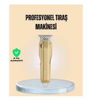 Mey İthalat® Profesyonel Erkek Tıraş Makinesi Güçlü Kesim ve Uzun Şarj Süreli