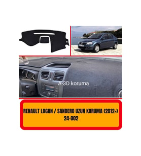 Renault Symbol 2012 Ön Örtüsü Göğüs Panel Torpido Koruma Koruyucu Kılıfı Halısı Yedek Parça