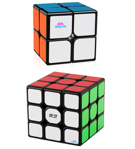 Qiyi Zeka Küpü Seti 2x2 3x3 Akıl Küpü Rübik Küp Set