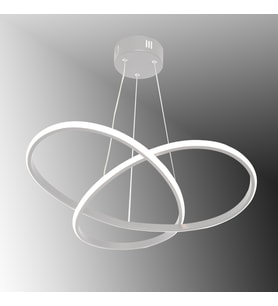 TT310-BY TT Aydınlatma Trio Modeli Mat Beyaz Led Avize (Günışığı)