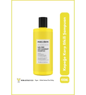MaruDerm Kepeğe Karşı Etkili Sülfatız Şampuan 400 ML