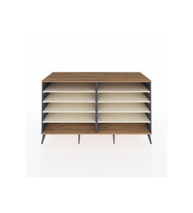 Kronos Konsol 8 Raflı  176x59x99 Antrasit-Çam/Aytaşı