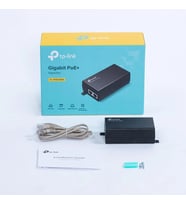 TP-LINK OMADA TL-POE160S 48VOLT 30WATT GIGABIT PORT POE ADAPTÖR .