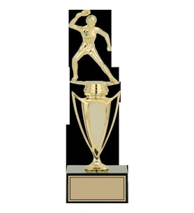 ODAK KUPA - Figürlü Kupalar - Masa Tenisi Kadın Figürlü Kupalar FG-039 C - 29 cm