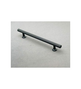 Mobilya Dolap Kulpu Mutfak Çekmece Kulpu Çizgili Dal Siyah 96 Mm ( 9,6 Cm ) 5 Adet (Mat Siyah)