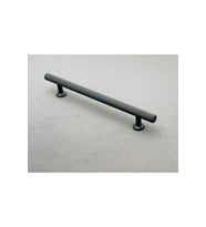 Mobilya Dolap Kulpu Mutfak Çekmece Kulpu Çizgili Dal Siyah 96 Mm ( 9,6 Cm ) 5 Adet (Mat Siyah)