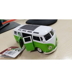 Oyuncak Metal Model 1 / 36 Çek Bırak Yeşil 1963 VOLSWAGEN T1 BUS MİNİBÜS